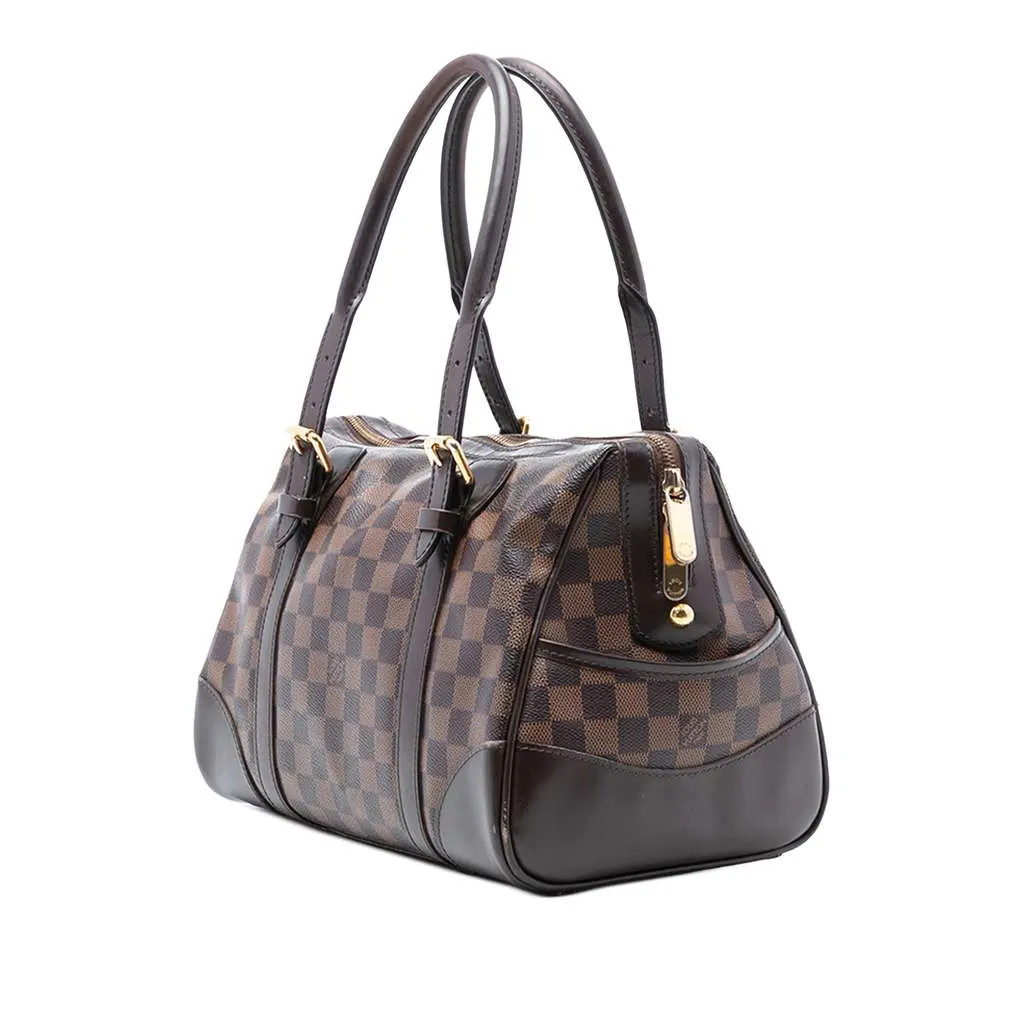 Louis Vuitton Damier Ebene Berkeley Brown Very good - Back View
