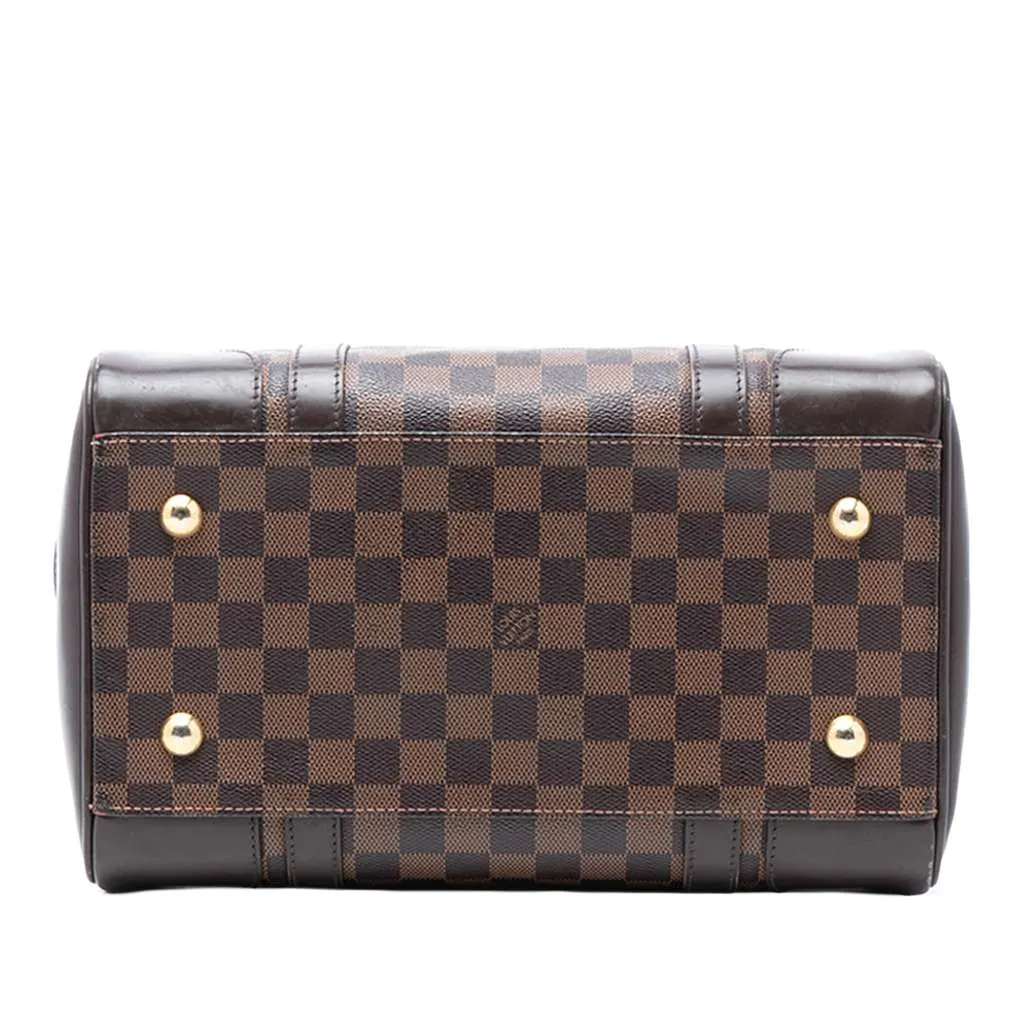 Louis Vuitton Damier Ebene Berkeley Brown Very good - Inside View