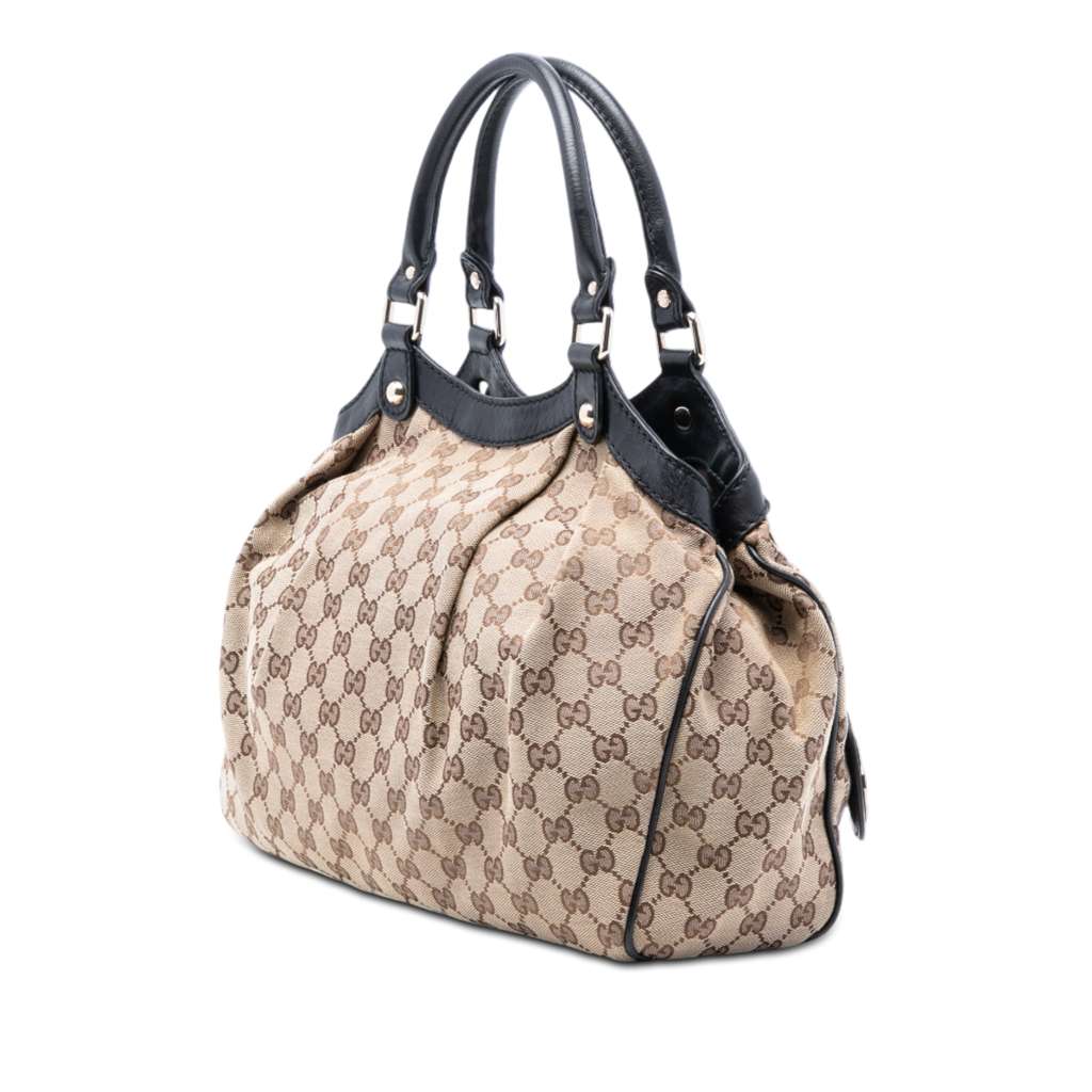 Gucci Medium GG Canvas Sukey Tote - 2