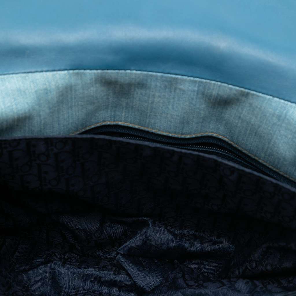 Dior Denim Admit It Flap - 4