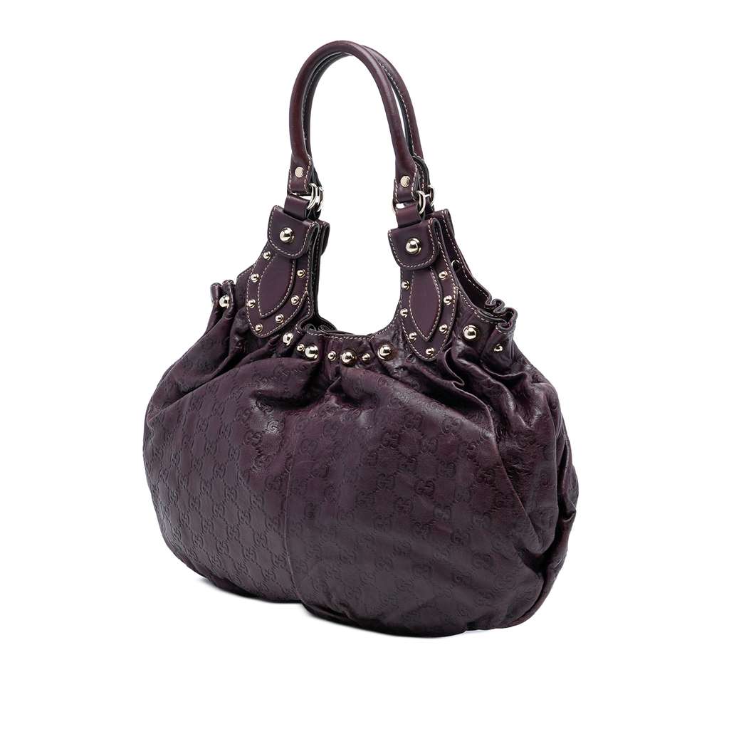 Gucci Guccissima Studded Pelham Hobo - 2