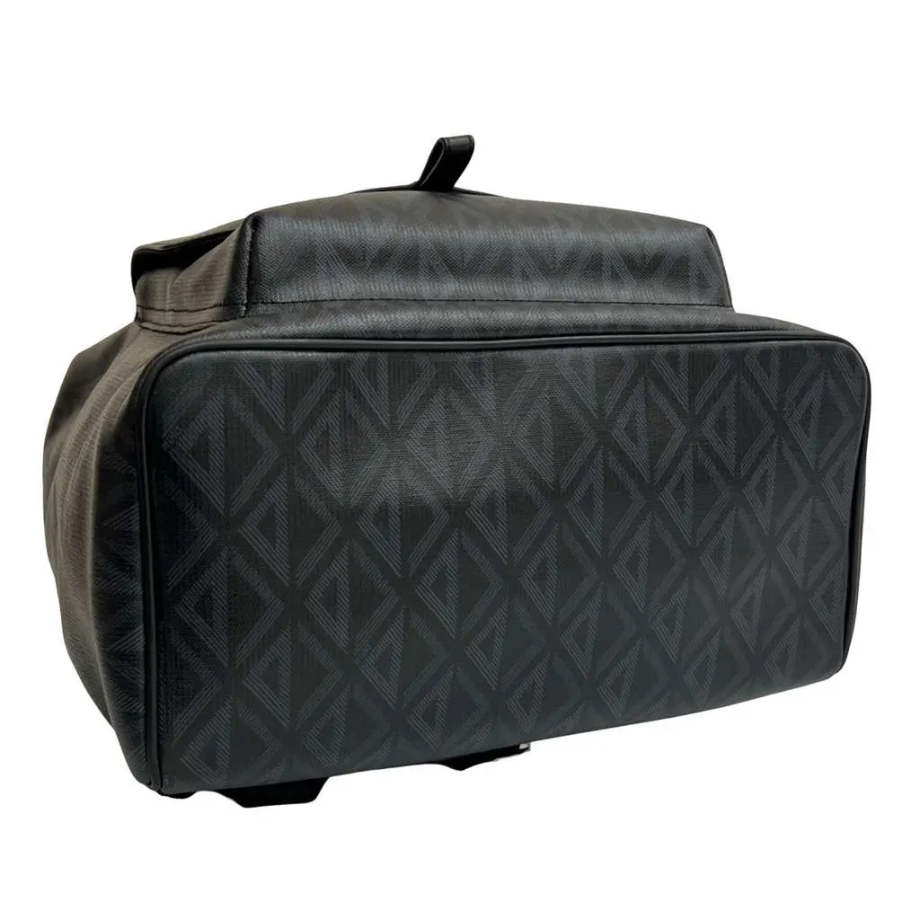 Dior CD Diamond Coated Canvas Hit the Road Backpack Black Canvas Very good - Inside View