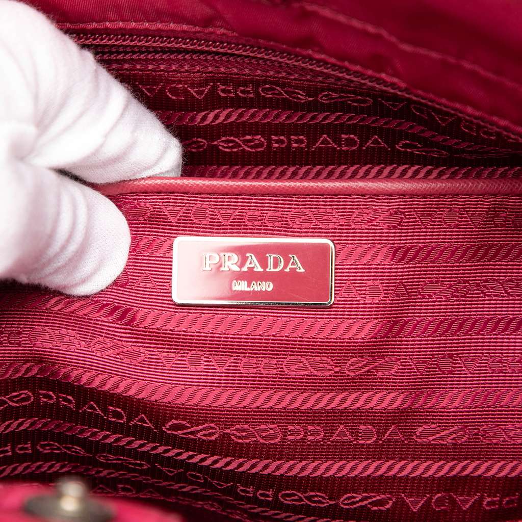 Prada Tessuto Satchel - 5