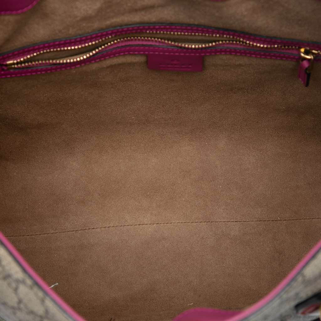 Gucci GG Supreme Linea A Foldover Tote - 4