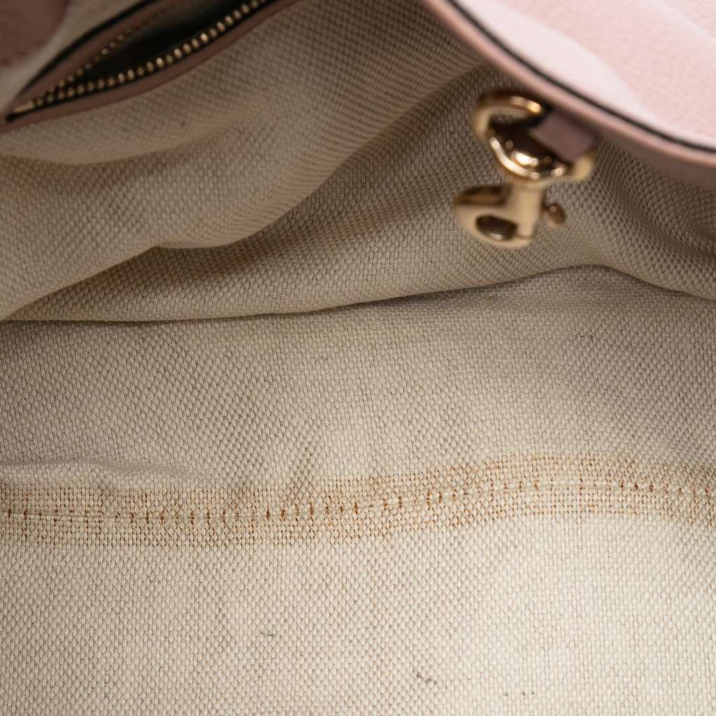 Gucci Medium Leather Soho Chain Tote - 4