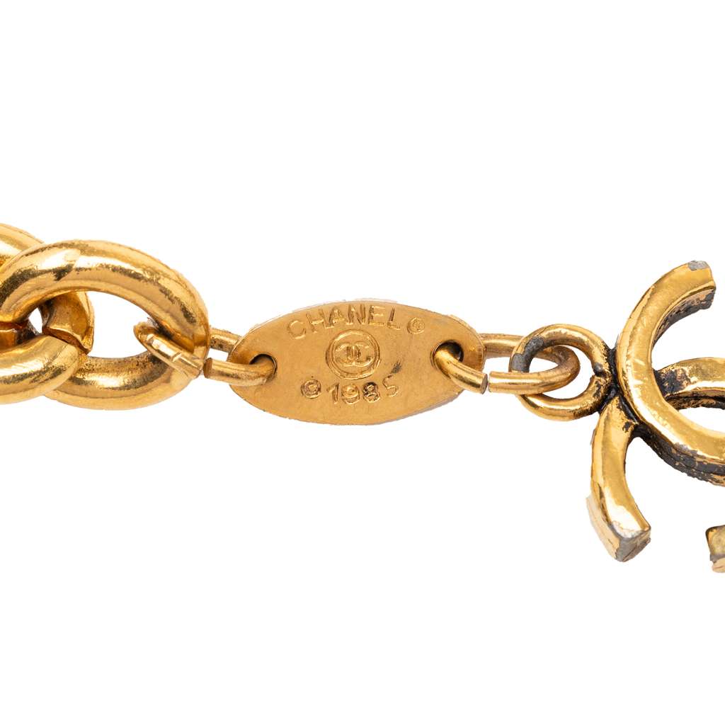 Chanel Gold Plated Triple CC Chain Belt - 2