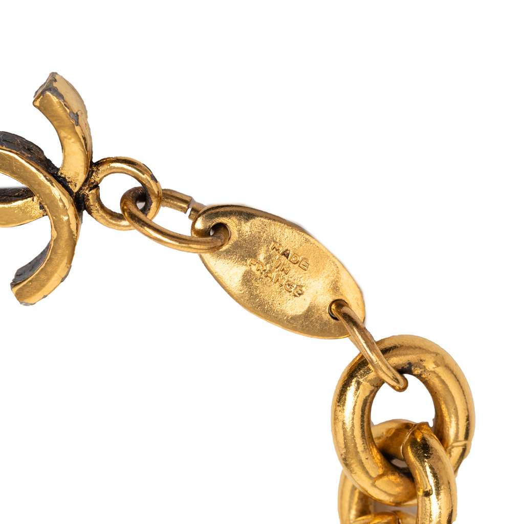 Chanel Gold Plated Triple CC Chain Belt - 4