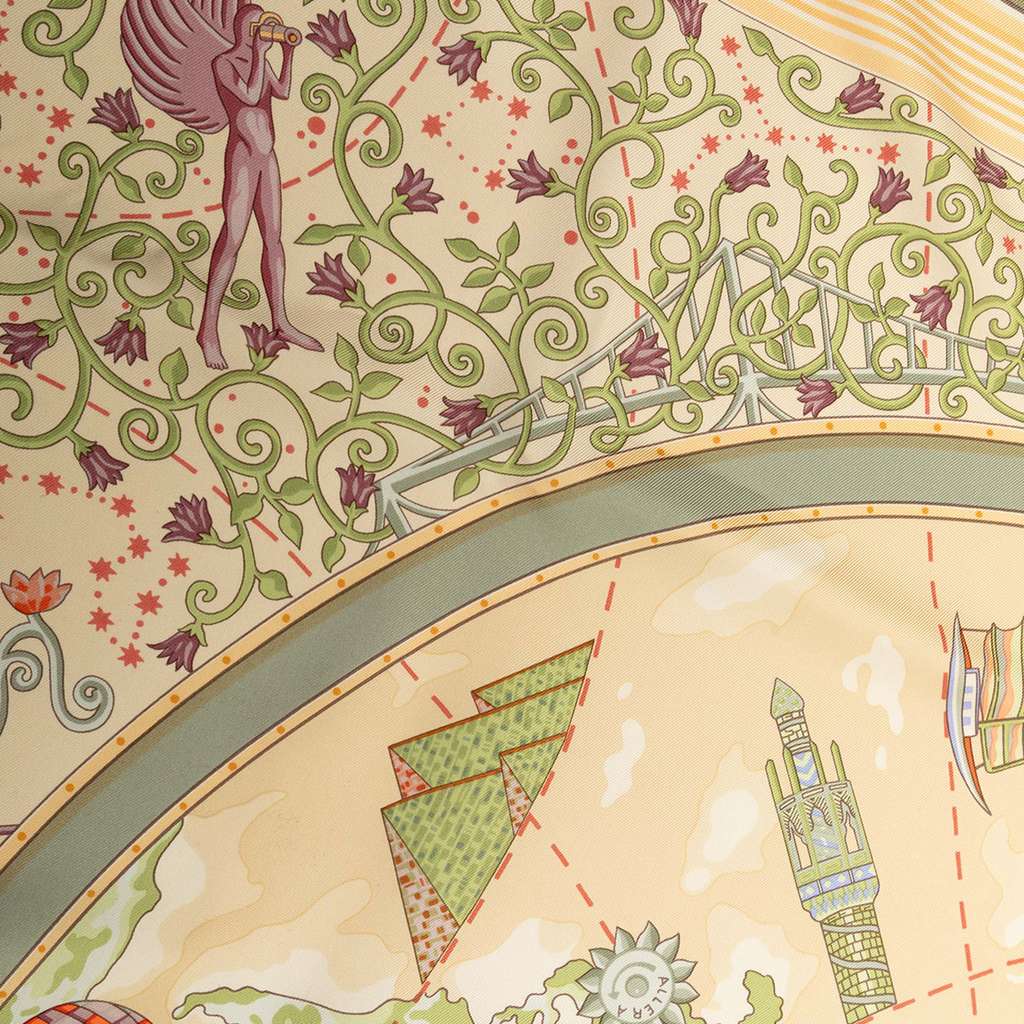 Hermès The World of Hermes Silk Scarf 90 - 4