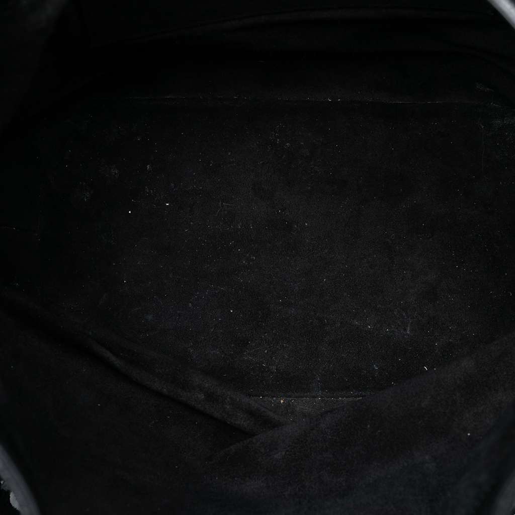 Saint Laurent Small Suede Emmanuelle Fringe Bucket Bag - 4