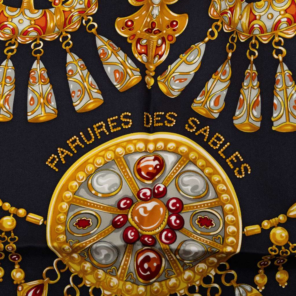 Hermès Parures des Sables Silk Scarf - 3