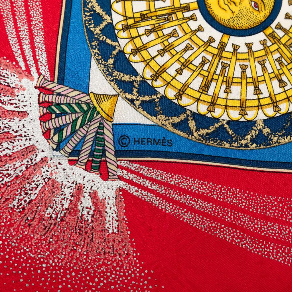 Hermès Feux d Artifice Silk Scarf 90 - 3