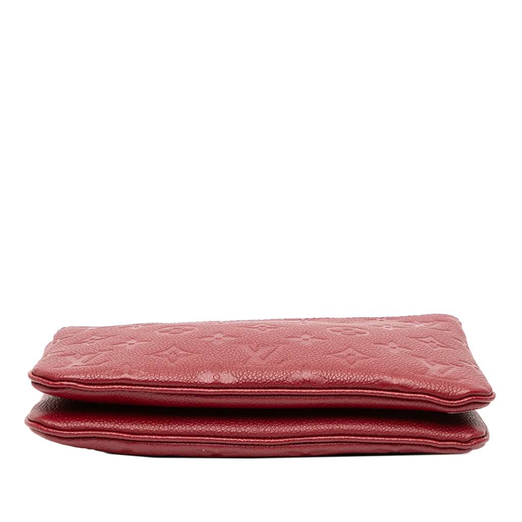 Louis Vuitton Monogram Empreinte Double Zip Pochette - 3