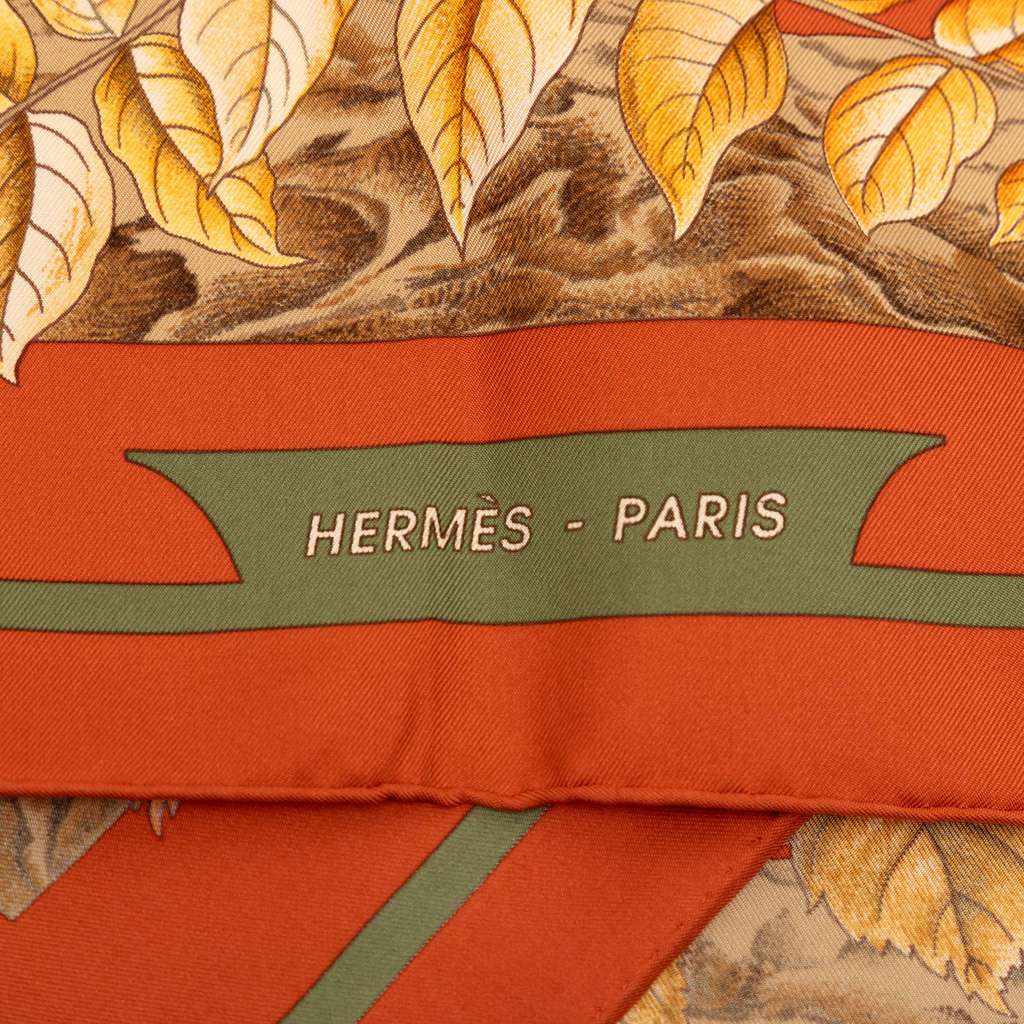Hermès Casse Noisette Silk Scarf 90 - 5