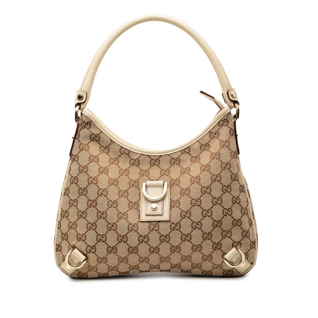 Gucci GG Canvas Abbey D Ring Shoulder Bag