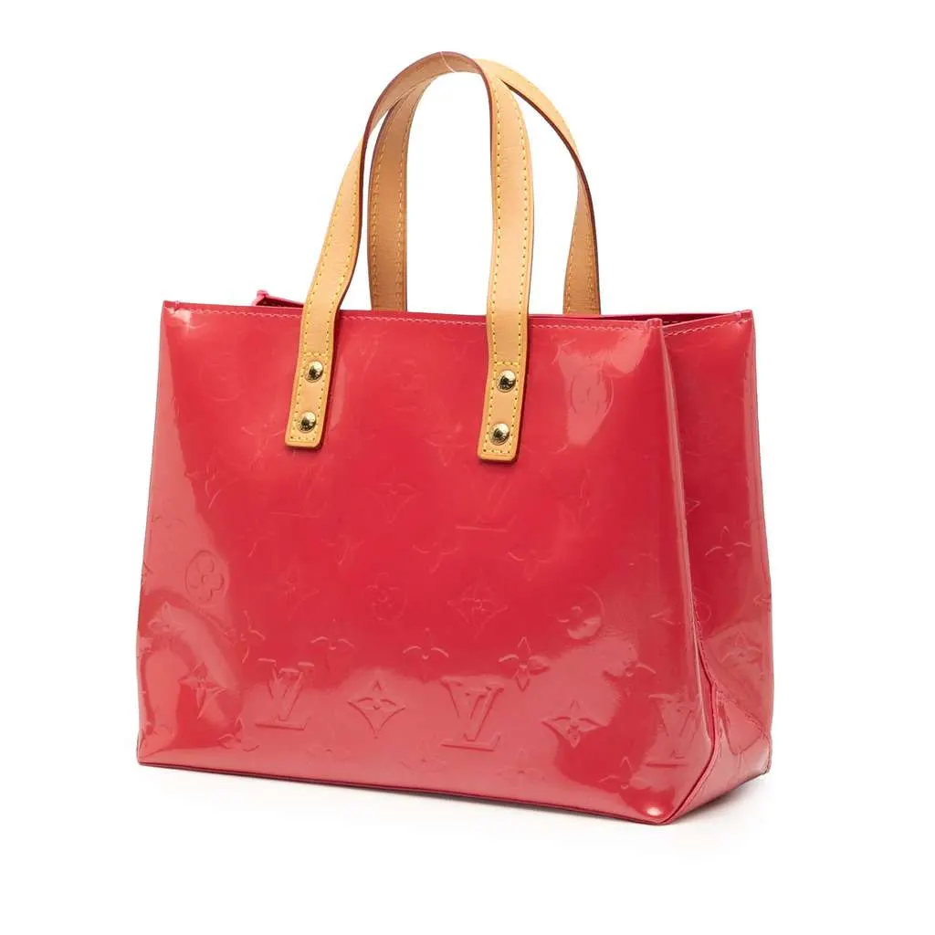 Louis Vuitton Monogram Vernis Reade PM Pink Leather Very good - Back View