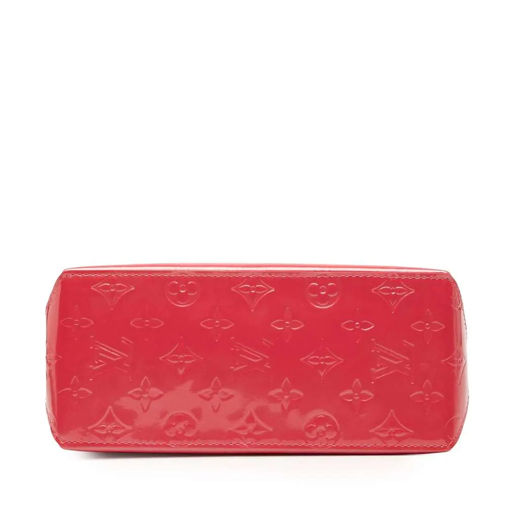 Louis Vuitton Monogram Vernis Reade PM Pink Leather Very good - Inside View