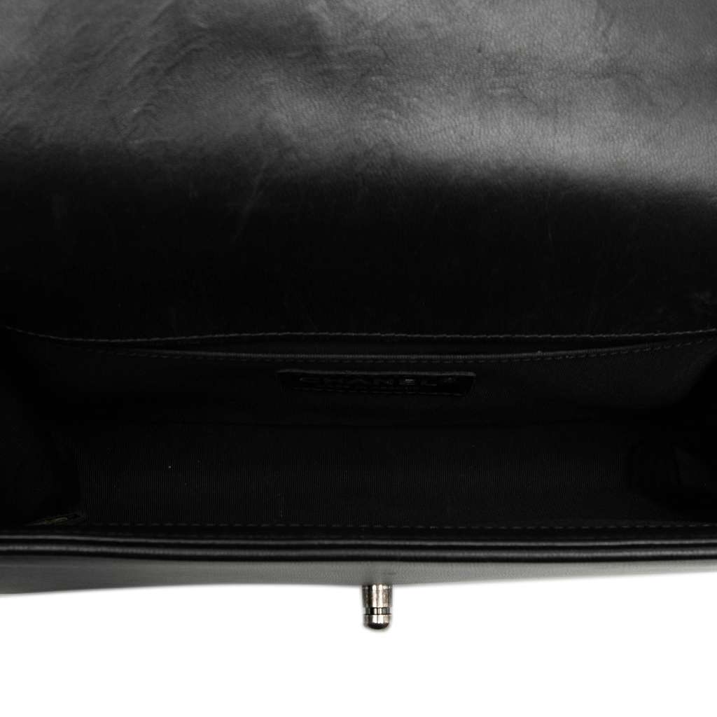 Chanel Old Medium Quilted Lambskin Boy Flap - 4