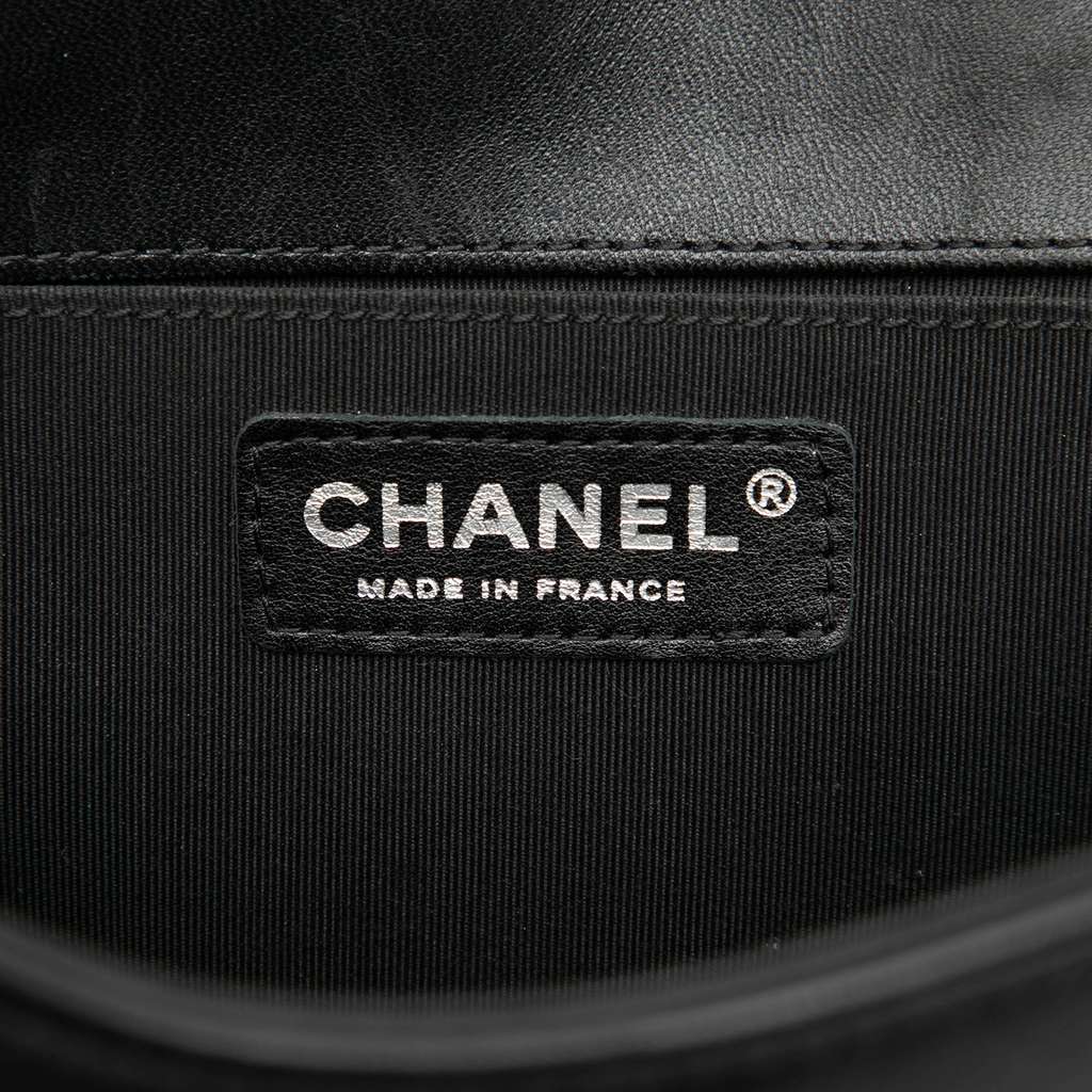 Chanel Old Medium Quilted Lambskin Boy Flap - 5