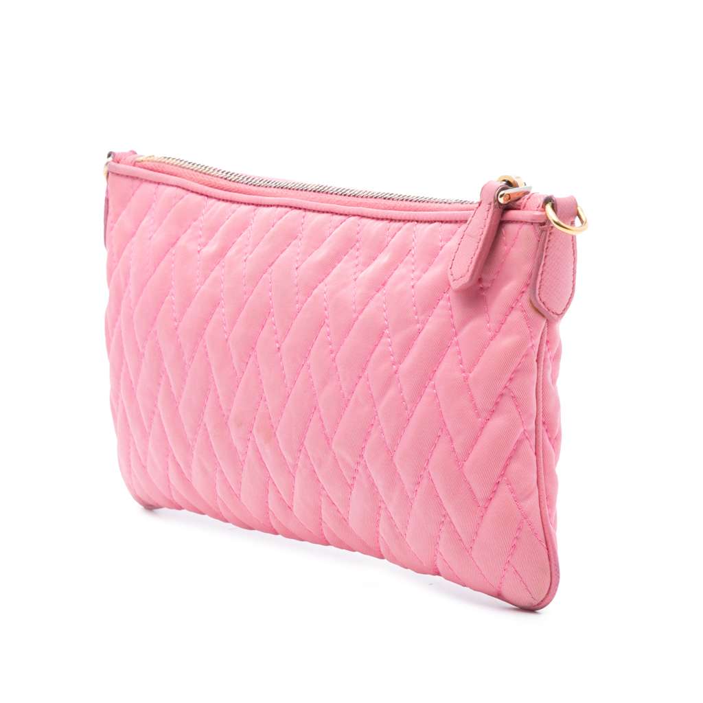 Prada Impuntu Tessuto Chain Crossbody - 2