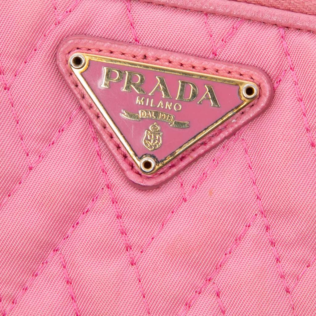 Prada Impuntu Tessuto Chain Crossbody - 5