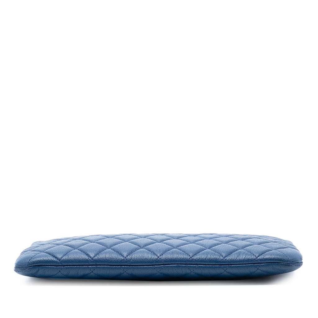 Chanel Medium Quilted Caviar Boy O Case Clutch - 3