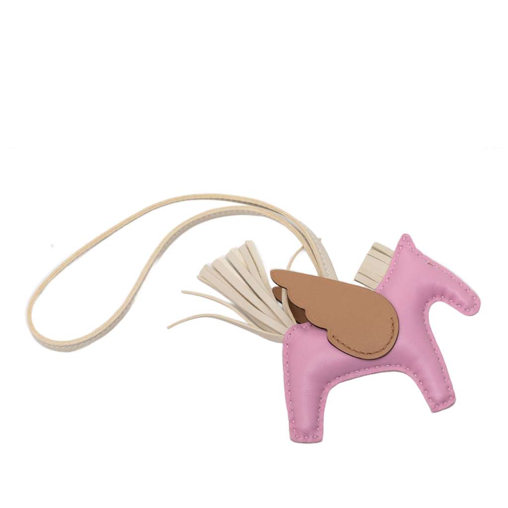Hermès Milo lambskin and Swift Calfskin Rodeo Pegase Bag Charm PM - 2
