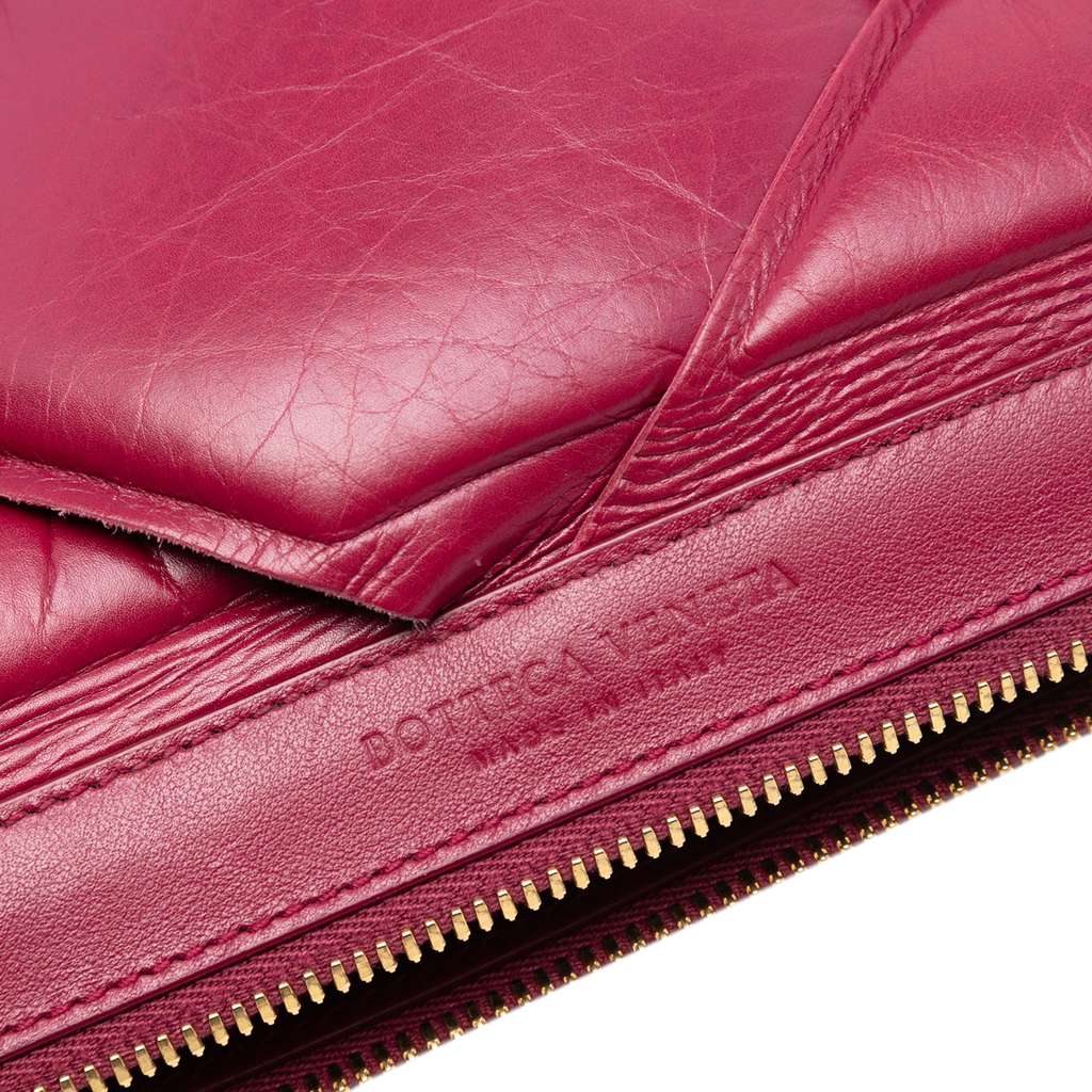 Bottega Veneta Lambskin Maxi Intrecciato Padded Pouch - 5