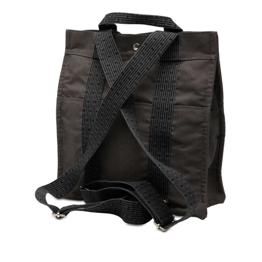 Hermès Canvas Herline Backpack MM - 2
