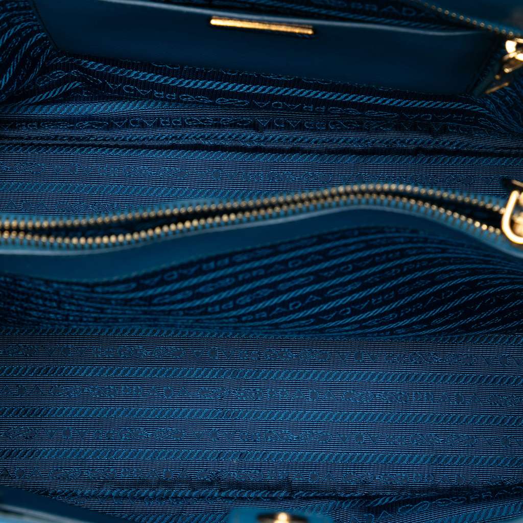 Prada Large Saffiano Lux Open Promenade Satchel - 4