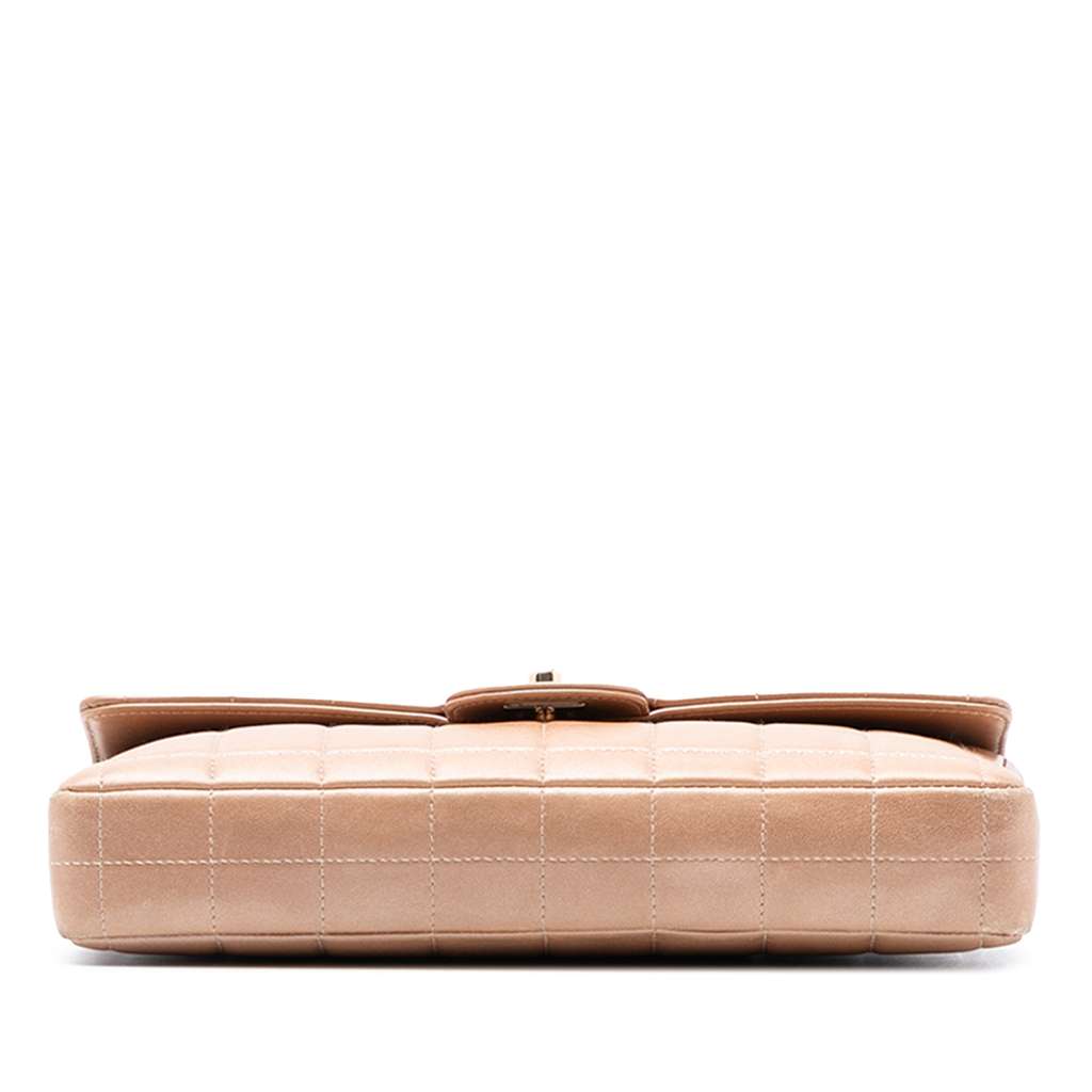 Chanel CC Choco Bar Lambskin East West Flap - 3