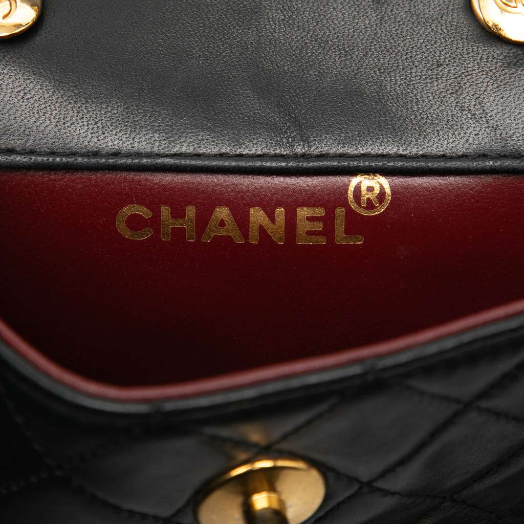 Chanel Mini CC Quilted Lambskin Flap - 5