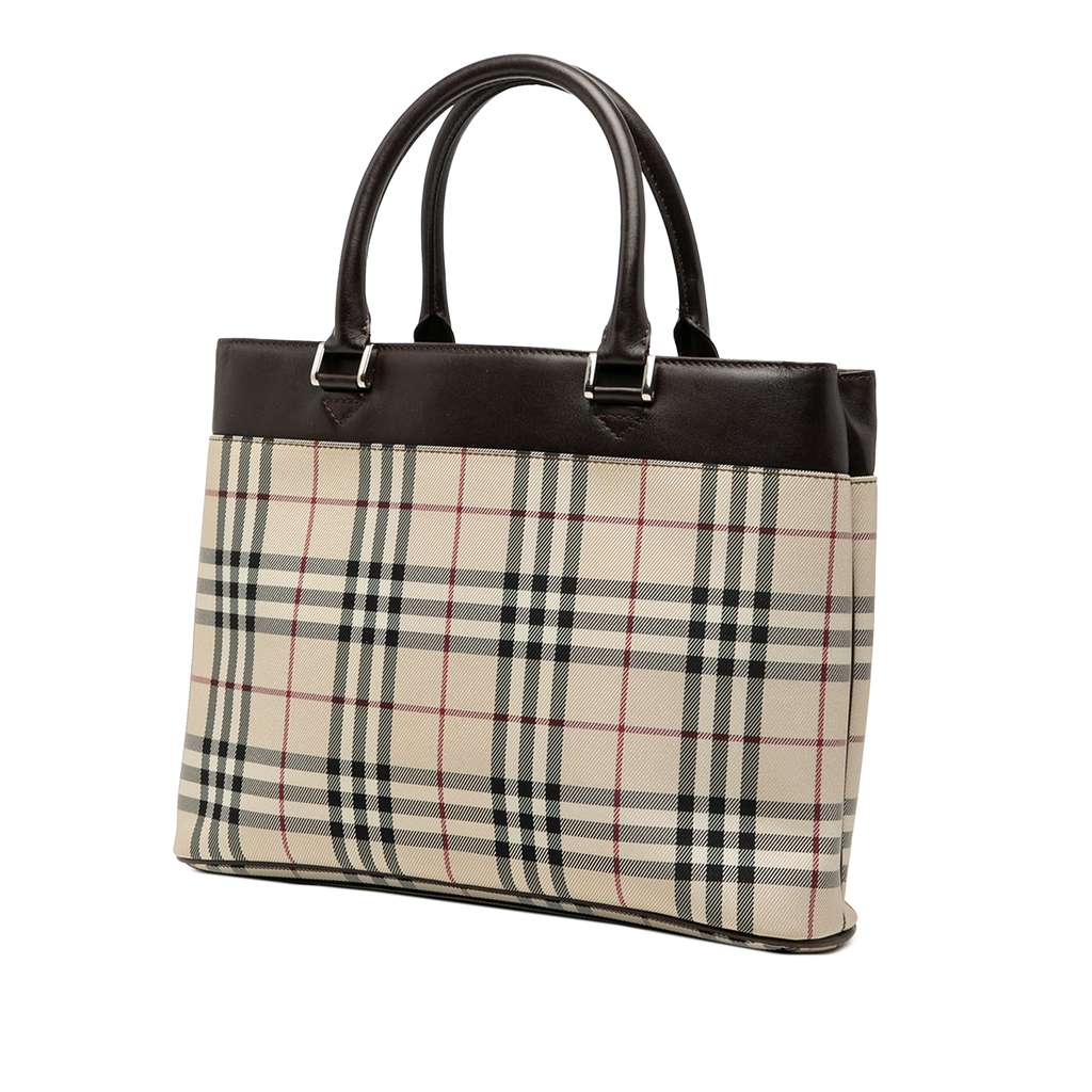 Burberry House Check Canvas Tote - 2