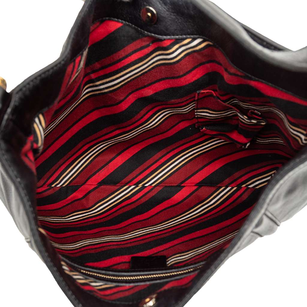 Gucci Calfskin Interlocking G Britt Shoulder Bag - 4