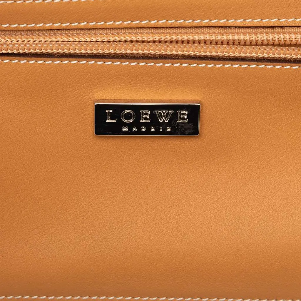 Loewe Leather Handbag Brown Leather Good - Box View