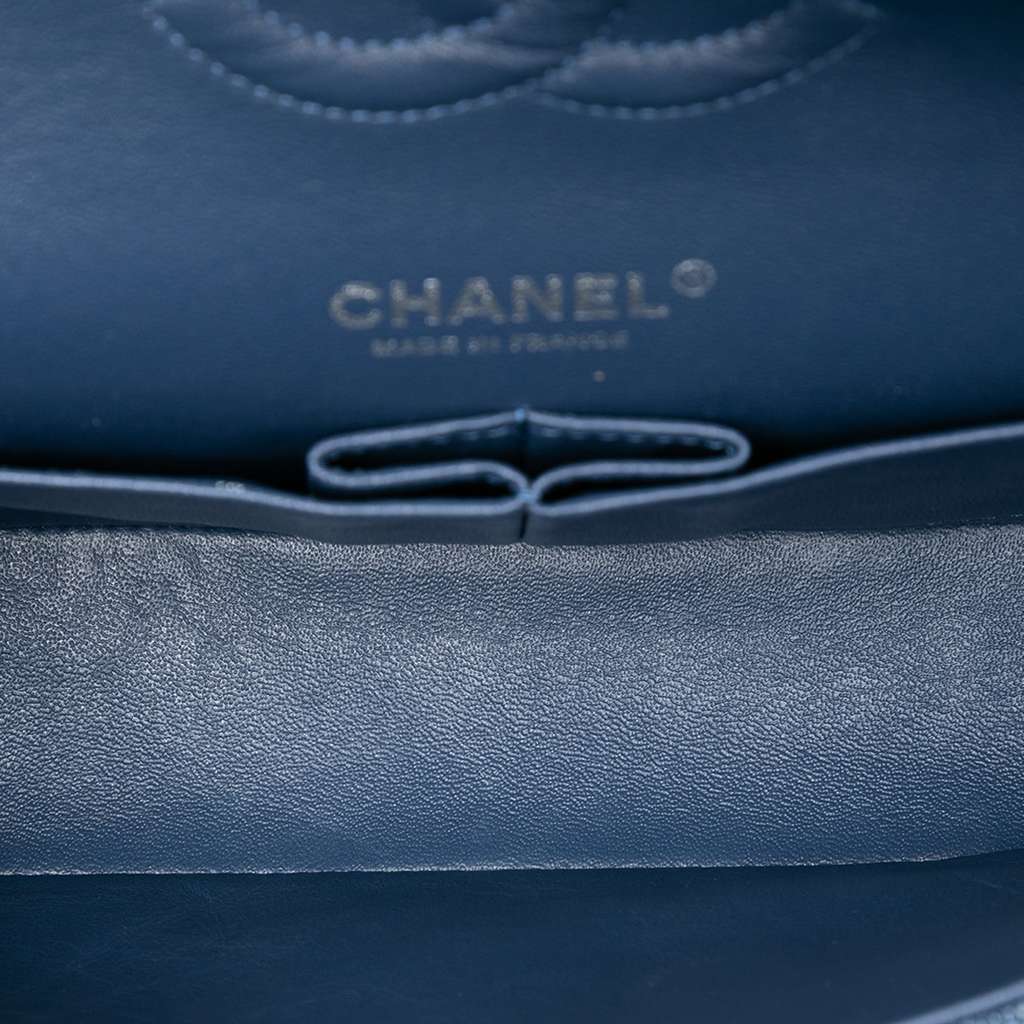 Chanel Medium Classic Denim Floral Double Flap - 4