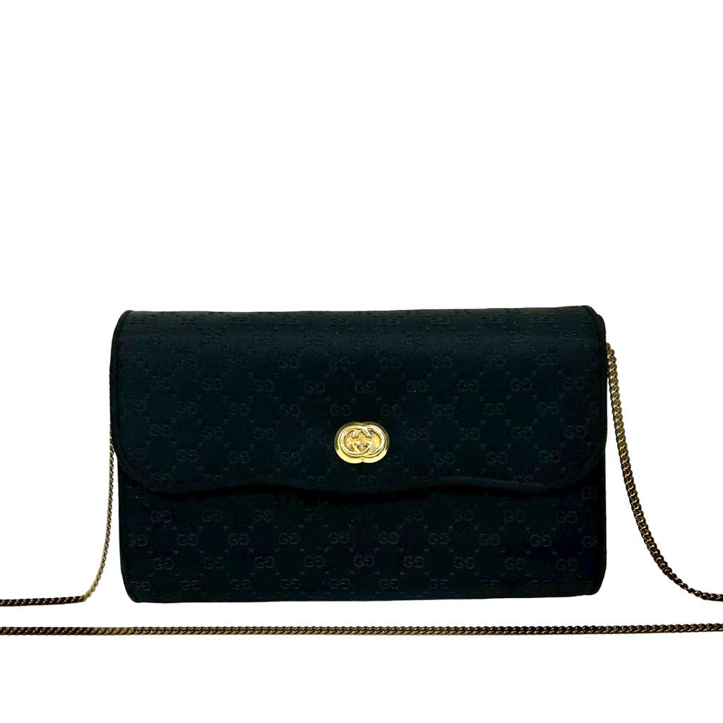 Gucci Micro GG Nylon Chain Crossbody
