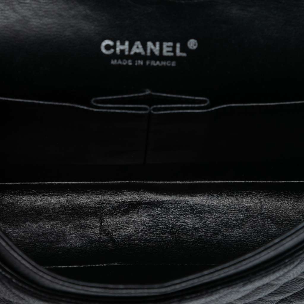 Chanel Medium Classic Caviar Double Flap - 4