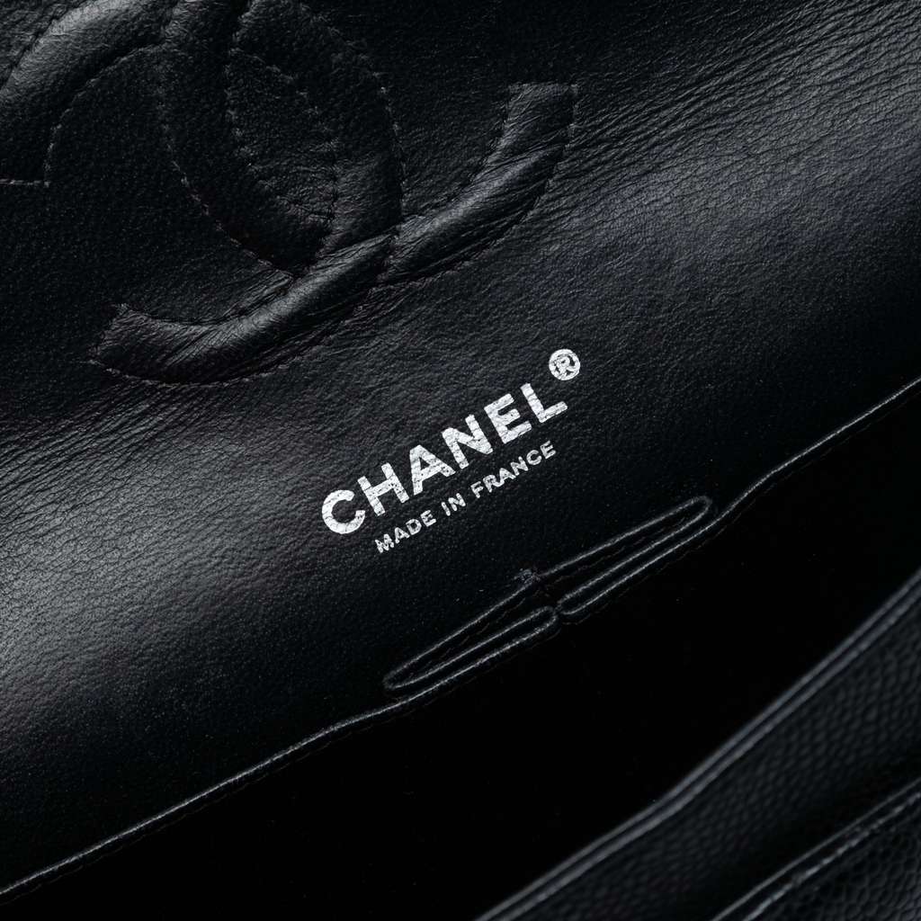 Chanel Medium Classic Caviar Double Flap - 5