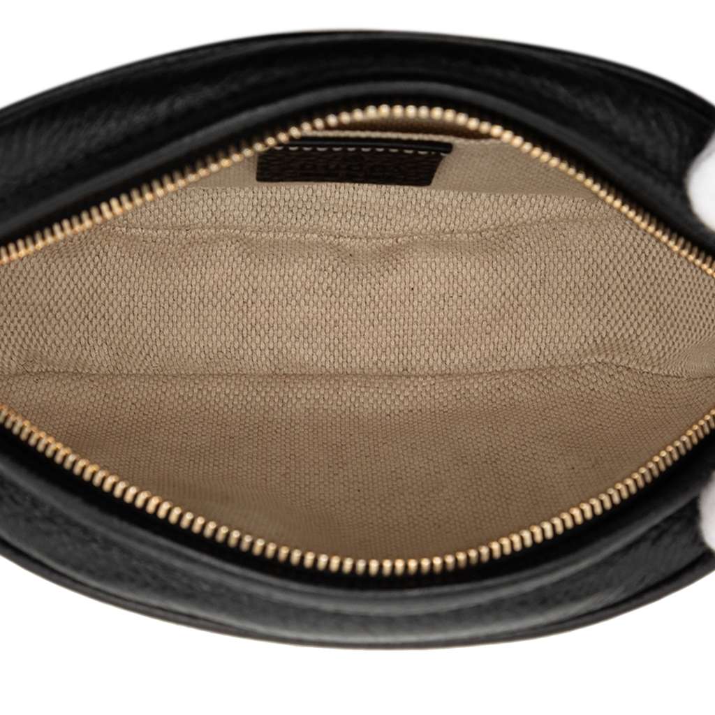 Gucci Mini Pebbled Calfskin Soho Chain Crossbody - 4