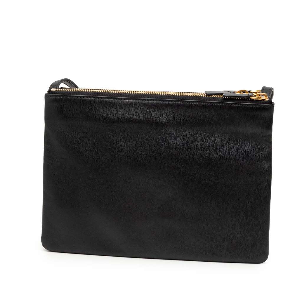 Celine Large Lambskin Trio Crossbody - 2