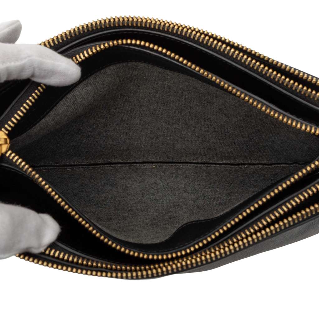 Celine Large Lambskin Trio Crossbody - 4