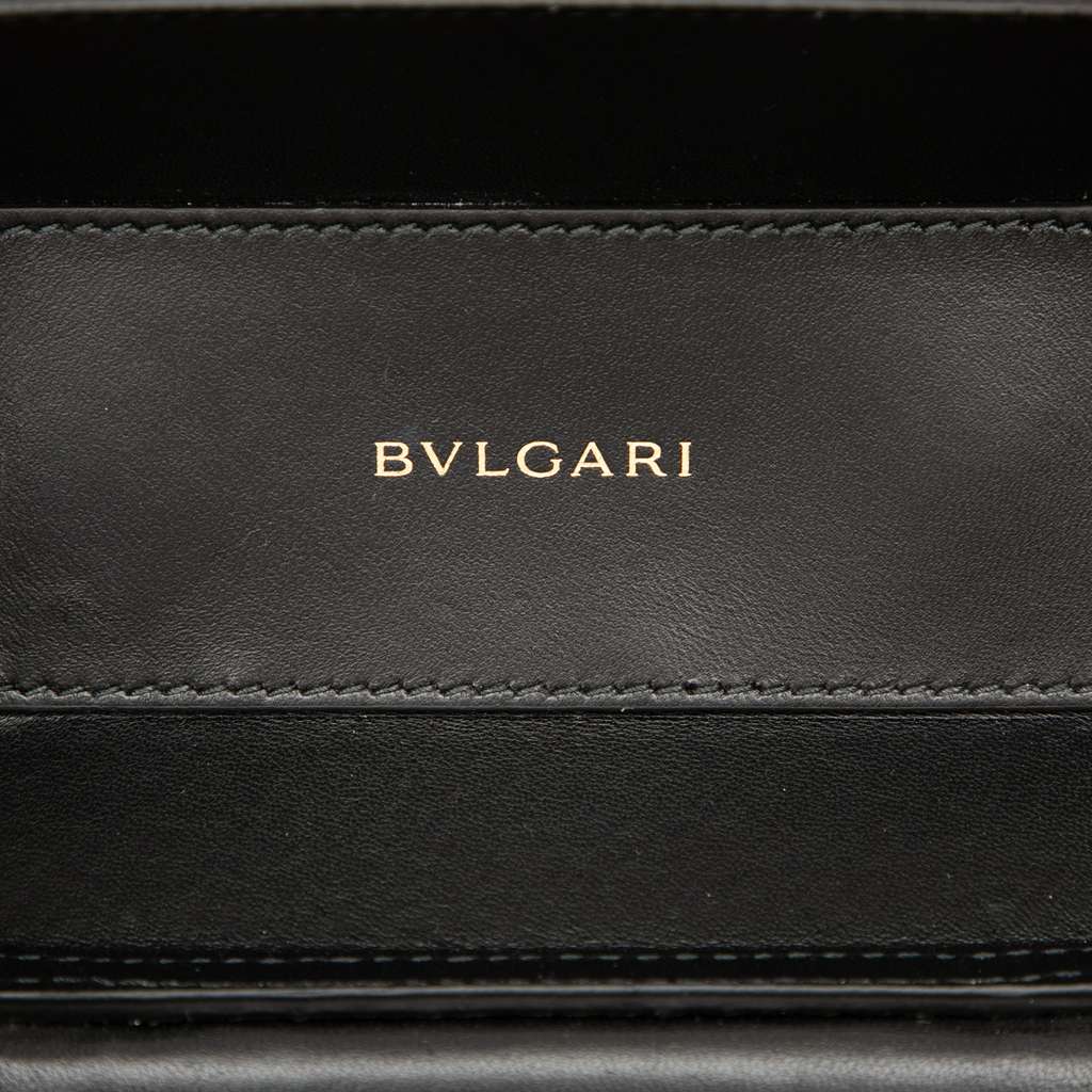Bvlgari Embossed Leather Serpenti Forever Vanity Bag - 5
