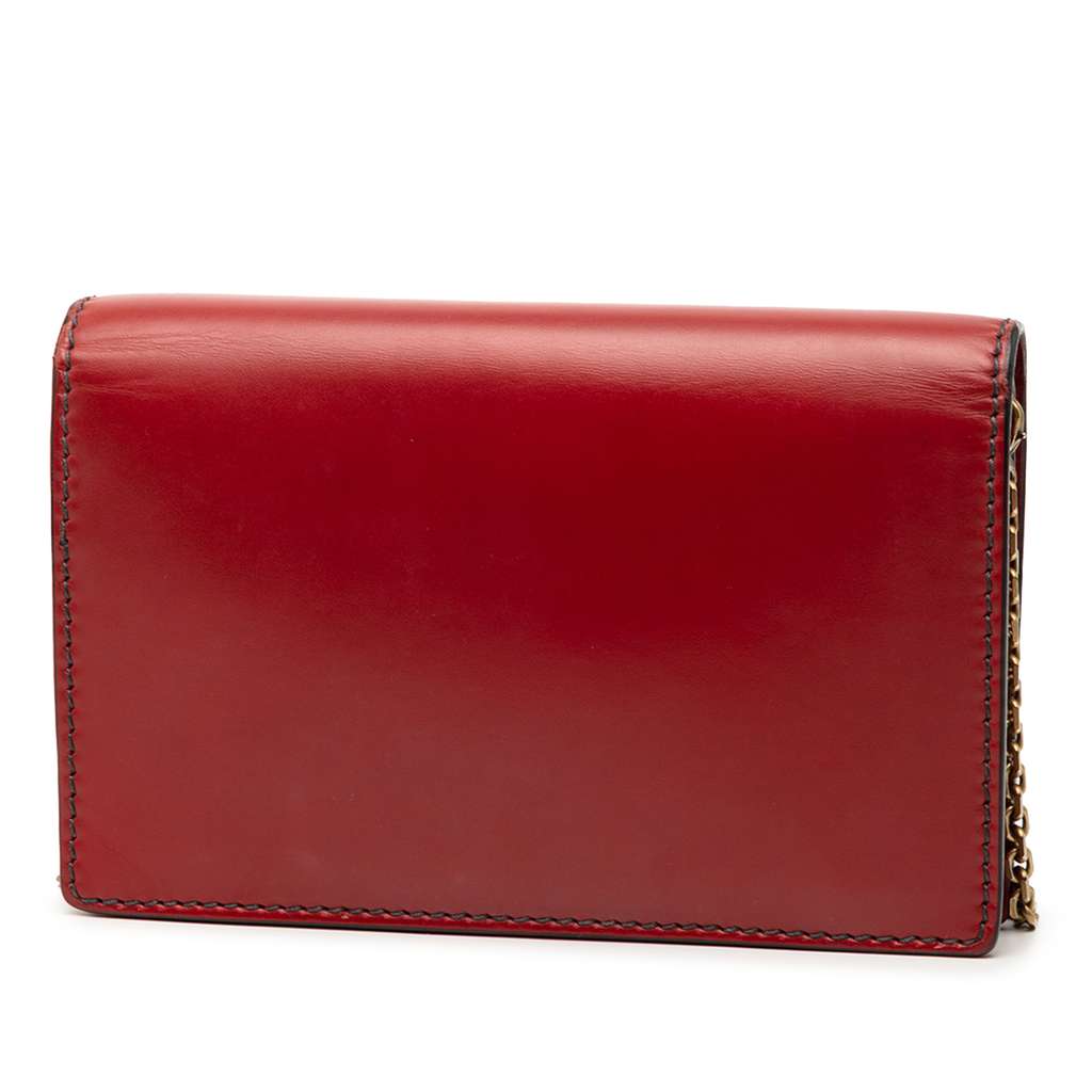 Dior Calfskin J Adior Wallet On Chain - 2