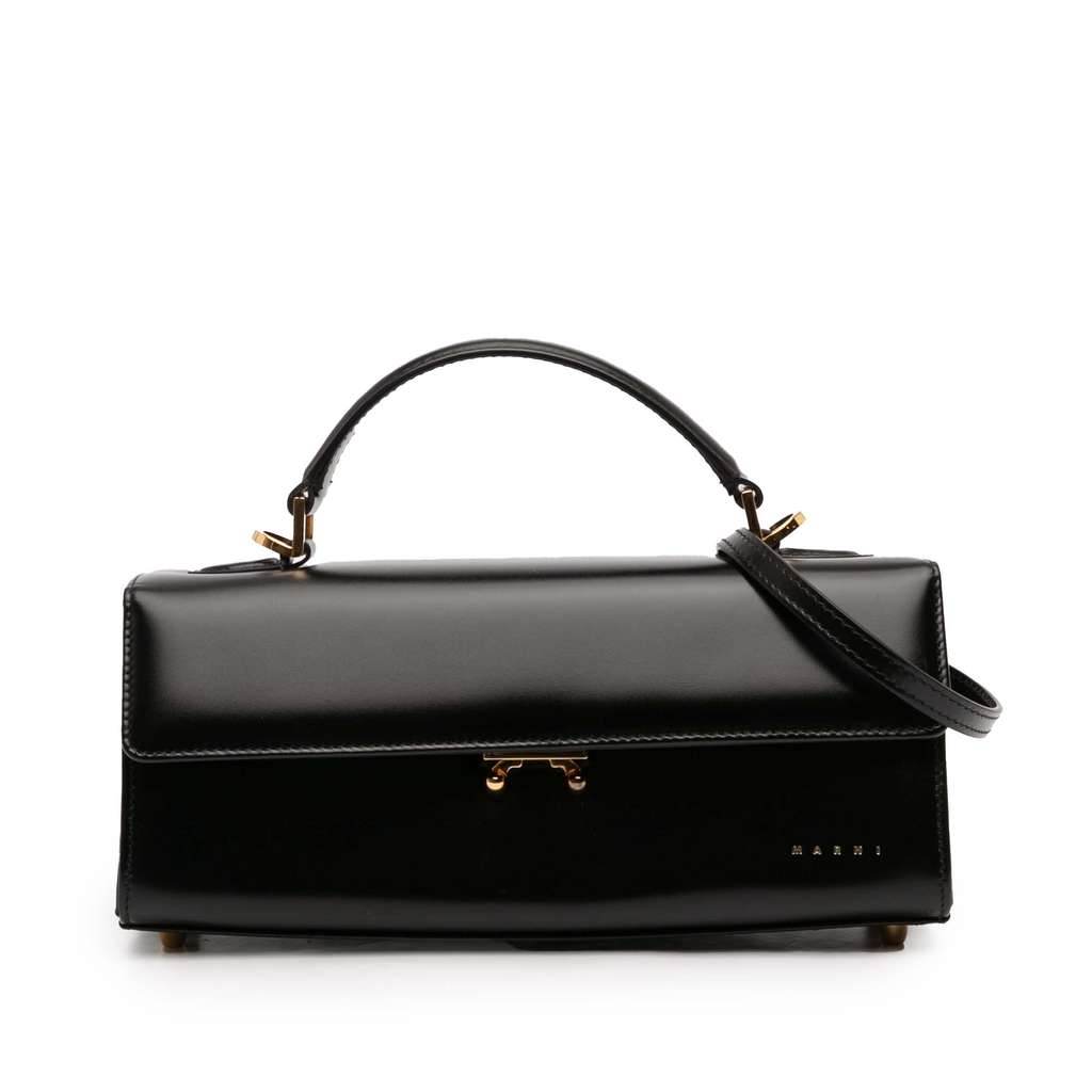 Marni Medium Smooth Calfskin Relativity Handbag