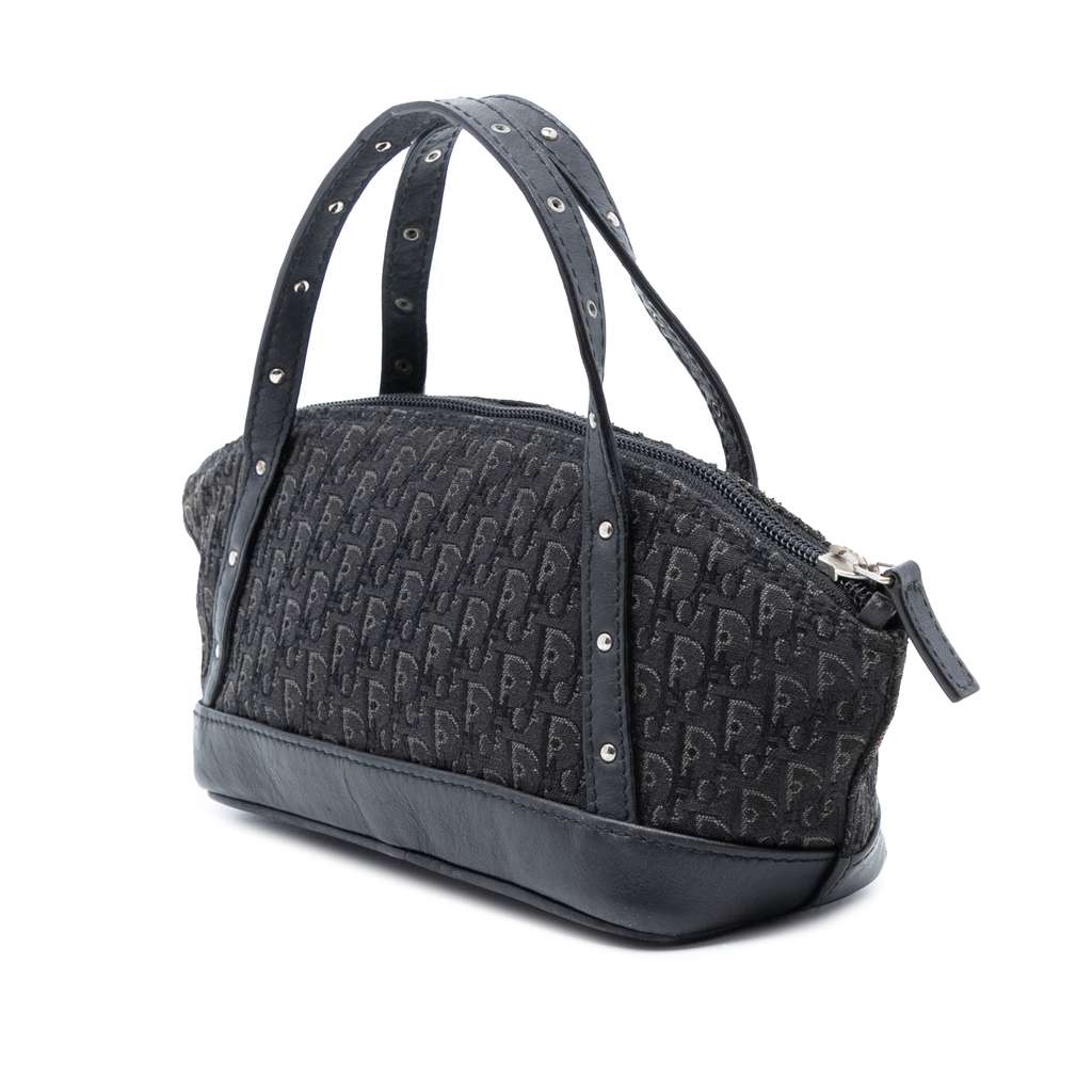 Dior Mini Diorissimo Trotter Canvas Street Chic Handbag - 2