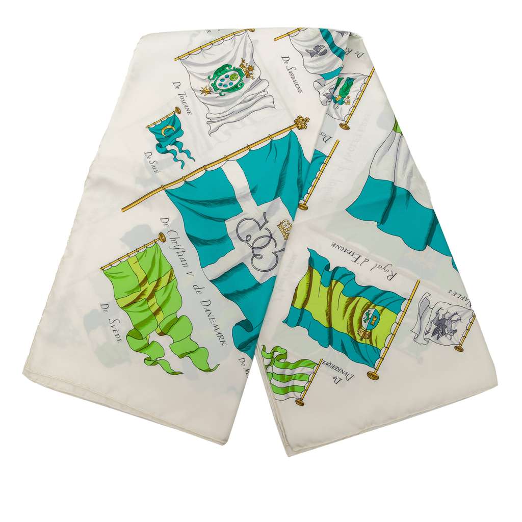 Hermès Pavois Silk Scarf 90