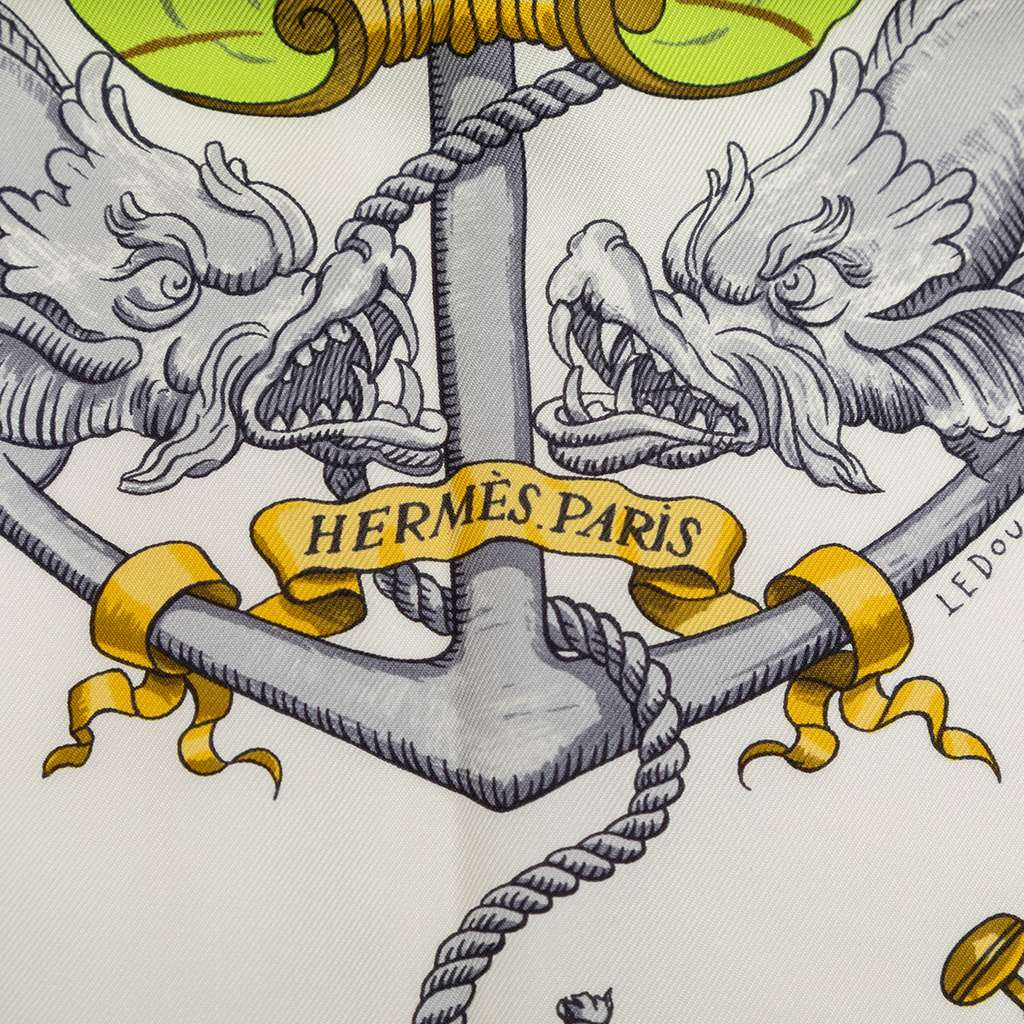 Hermès Pavois Silk Scarf 90 - 5