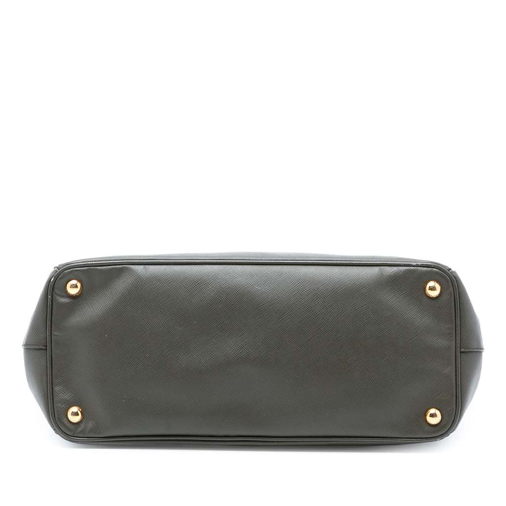 Prada Medium Saffiano Lux Galleria Double Zip Satchel - 3
