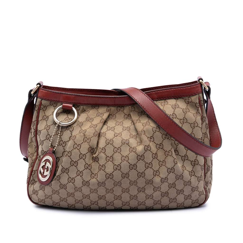 Gucci GG Canvas Sukey Crossbody