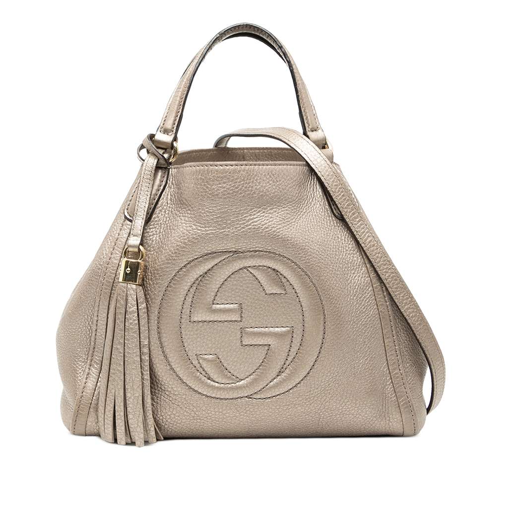 Gucci Small Leather Soho Satchel